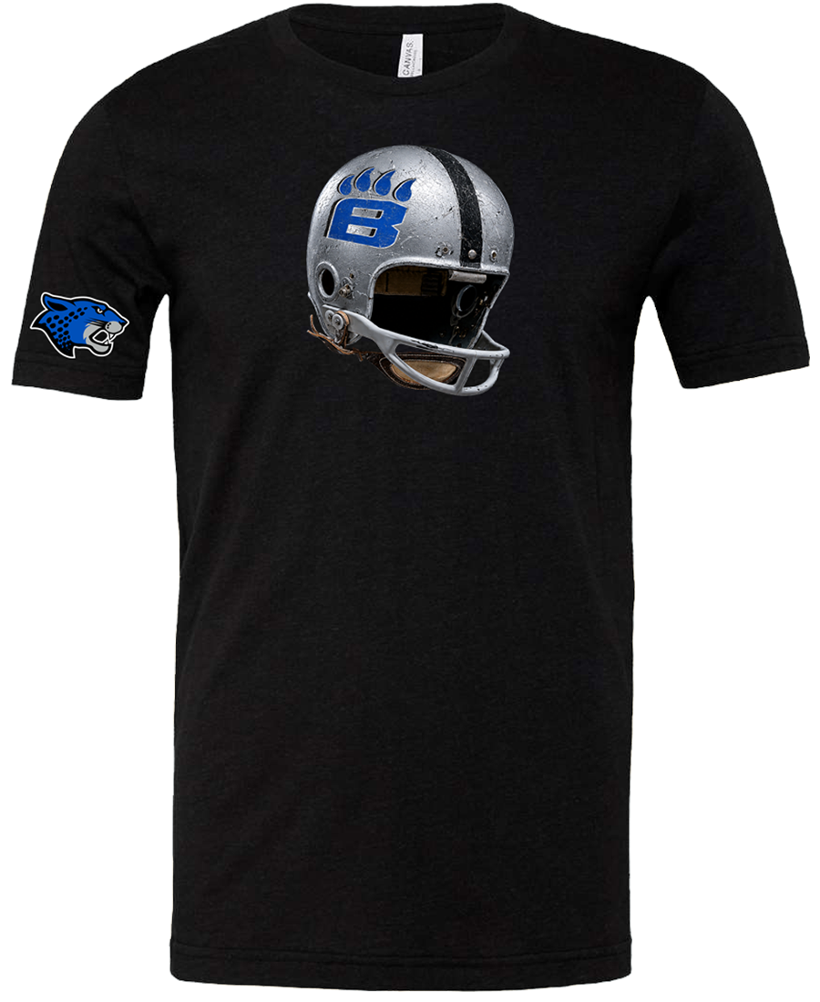 Hilliard Bradley Football "Vintage Helmet" T-Shirt