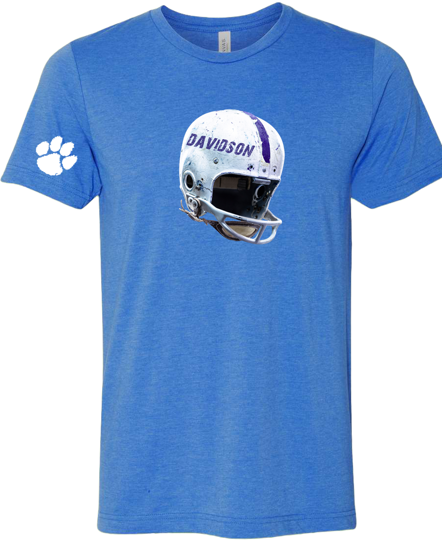 Hilliard Davidson Football "Vintage Helmet" T-Shirt