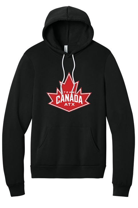 Bella + Canvas Sponge Fleece Pullover Leaf Hoodie
