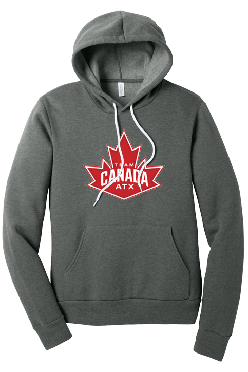 Bella + Canvas Sponge Fleece Pullover Leaf Hoodie