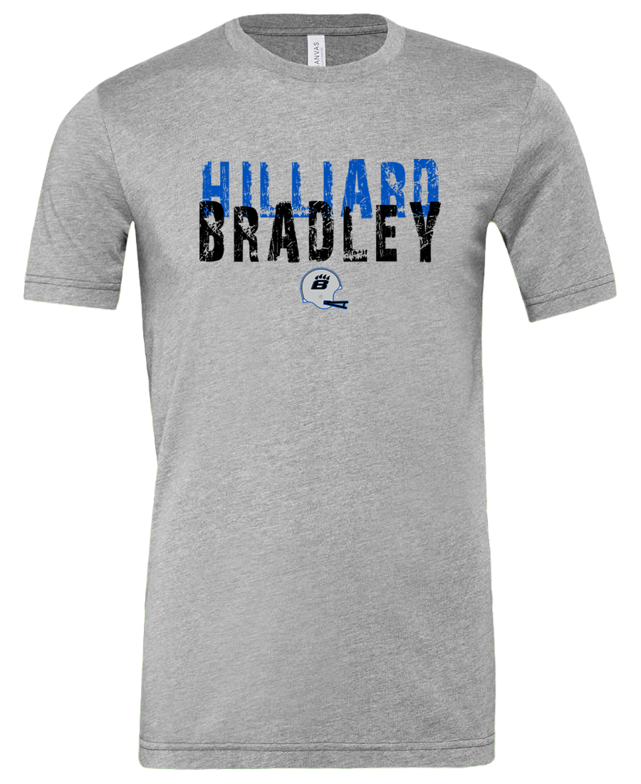 Hilliard Bradley Vintage Football T-Shirt