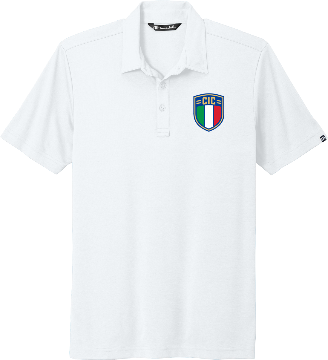 TravisMathew Oceanside Solid Polo – CIC Logo