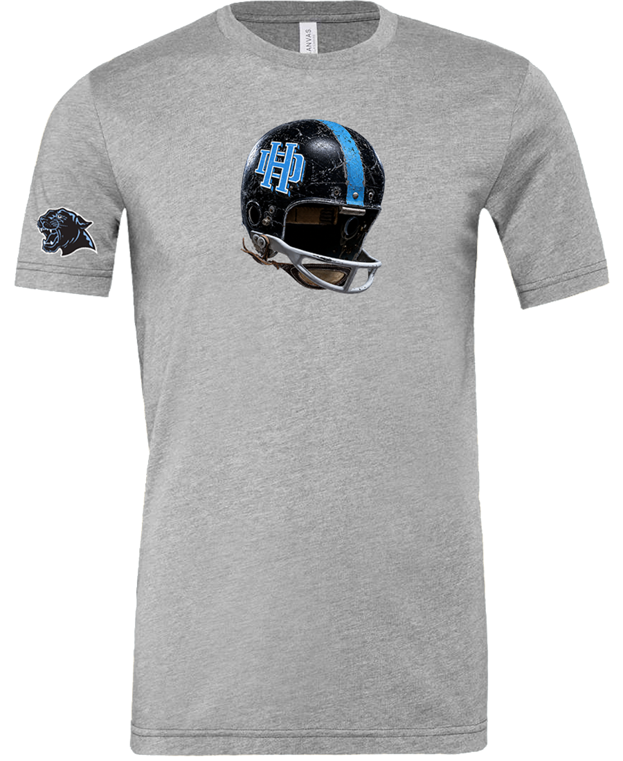 Hilliard Darby Football "Vintage Helmet" T-Shirt