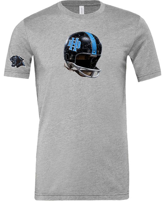 Hilliard Darby Football "Vintage Helmet" T-Shirt